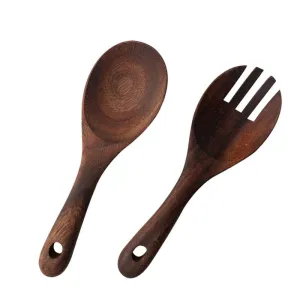 Acacia Spoon and Fork Set