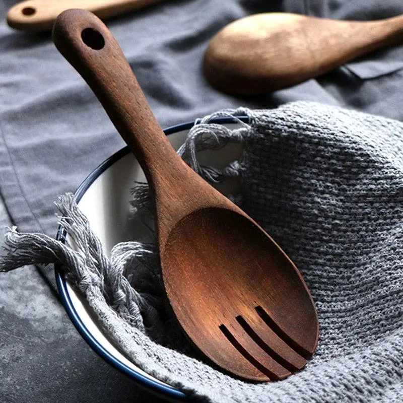 Acacia Spoon and Fork Set