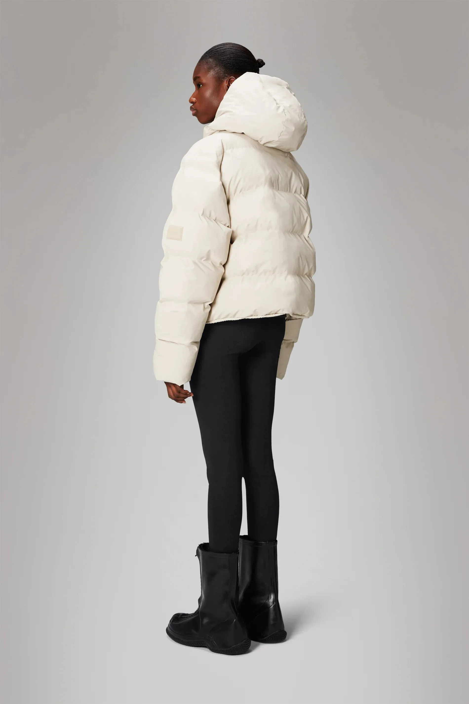 Alta Short Puffer Jacket - Dune