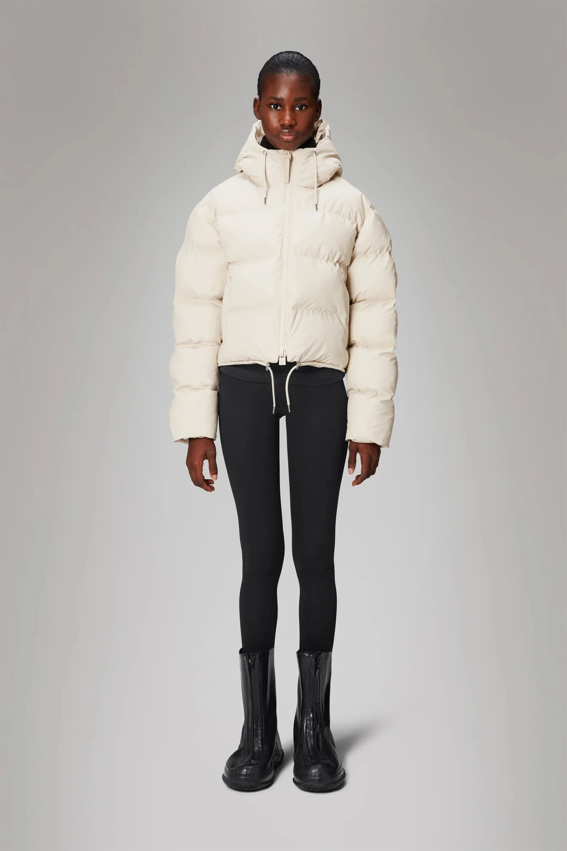 Alta Short Puffer Jacket - Dune