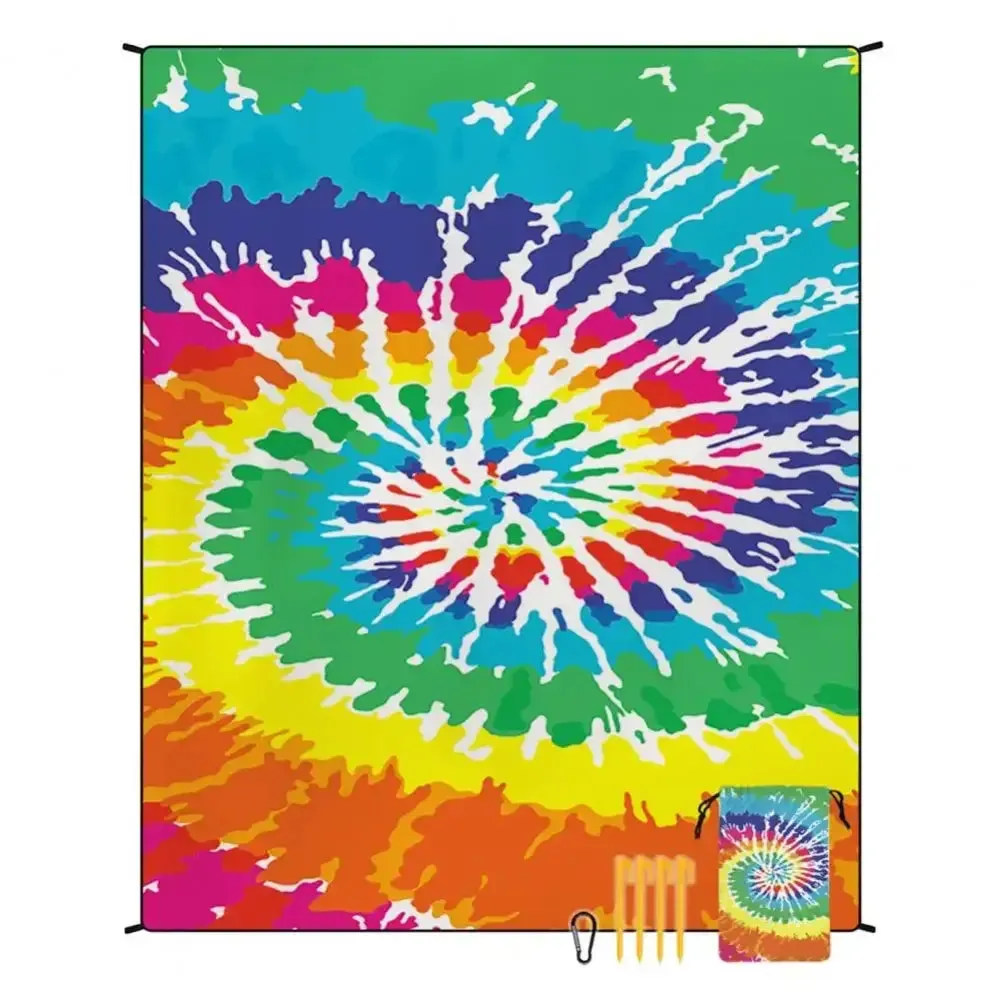 Beach Mat Waterproof Sand-Proof Beach Blanket for Outdoor Picnics