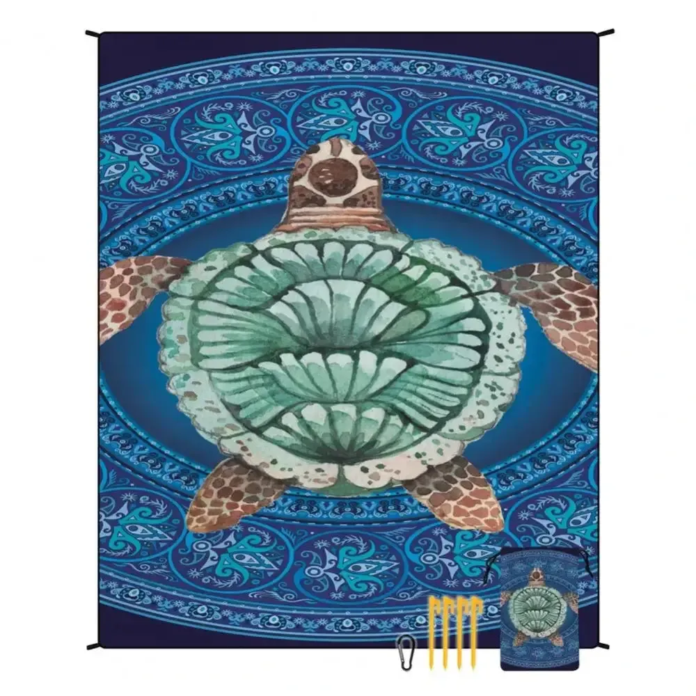 Beach Mat Waterproof Sand-Proof Beach Blanket for Outdoor Picnics