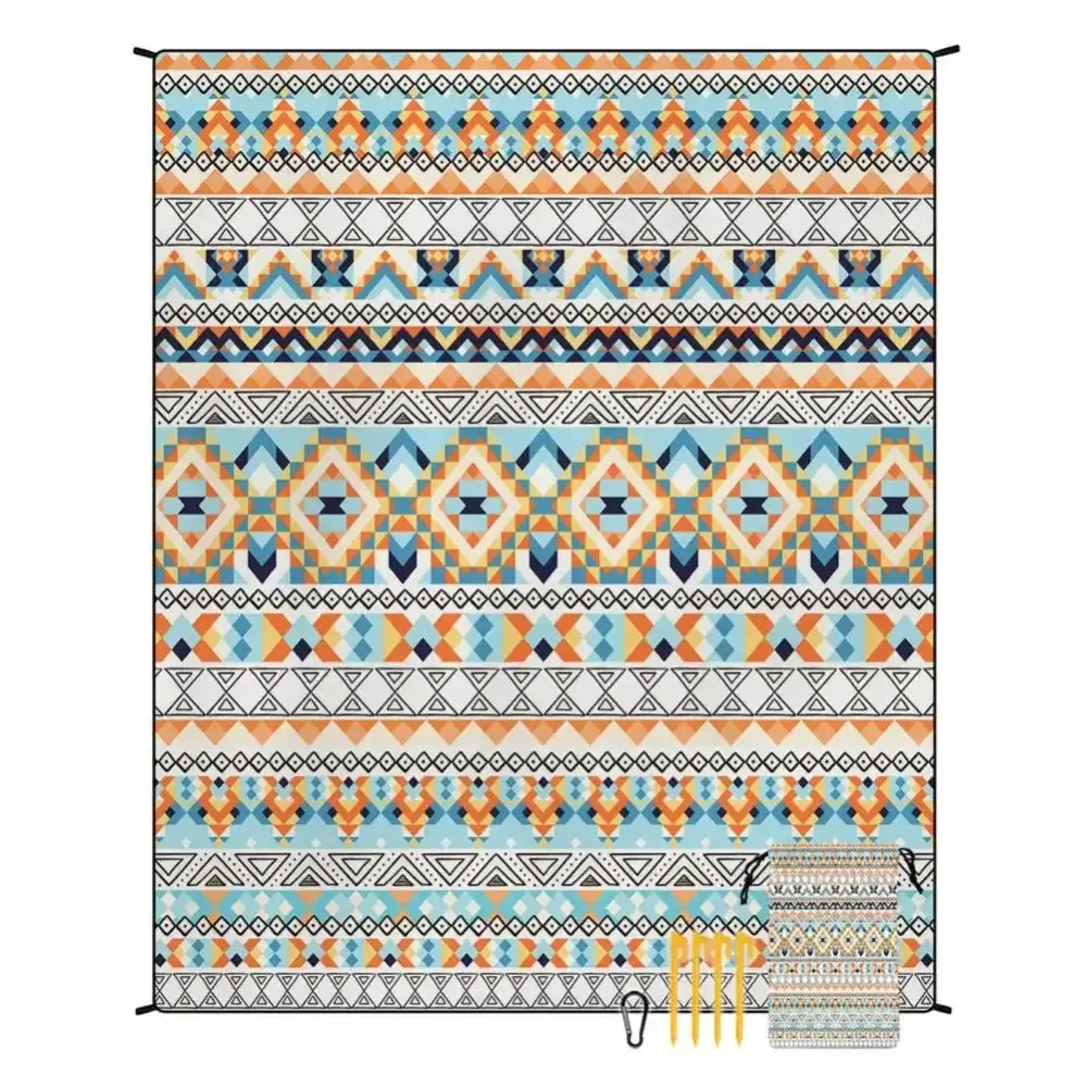 Beach Mat Waterproof Sand-Proof Beach Blanket for Outdoor Picnics