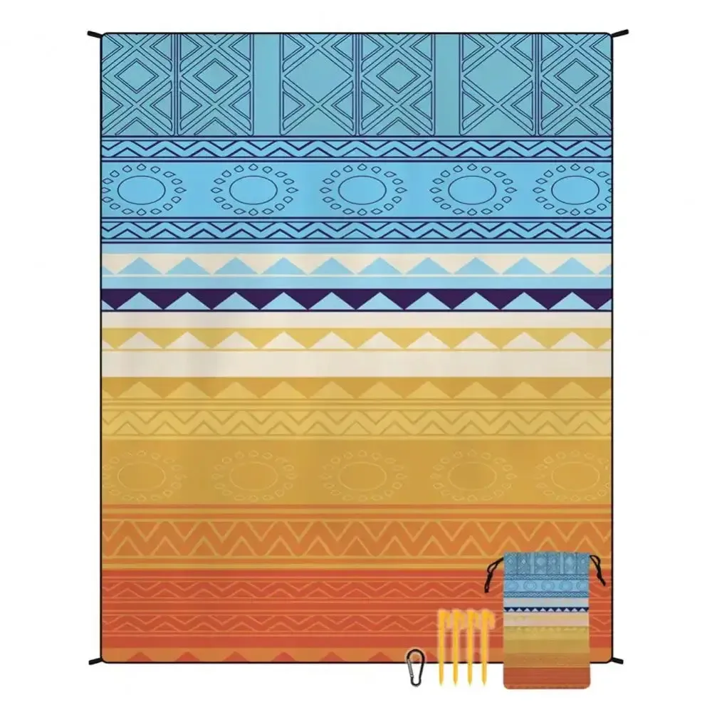 Beach Mat Waterproof Sand-Proof Beach Blanket for Outdoor Picnics