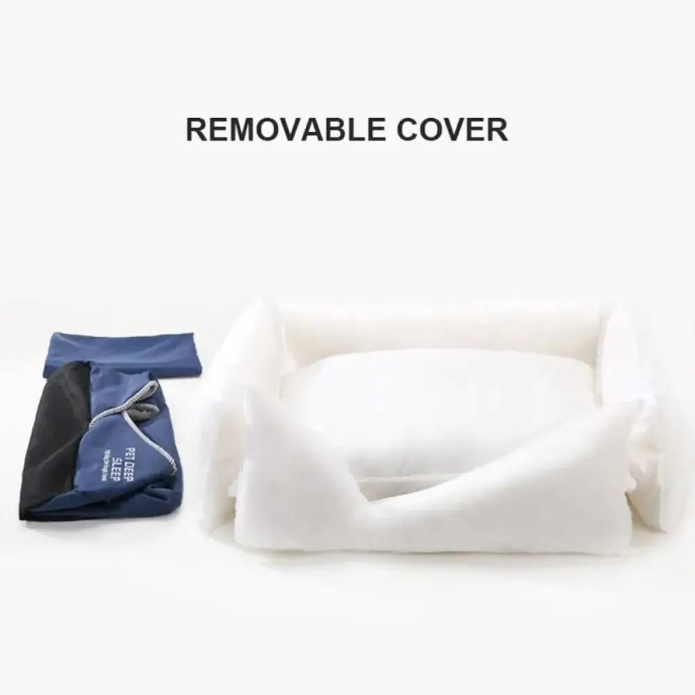 Comfortable Durable Removable Antislip Soft Pet Sleeping Lounger Couch for Small, Medium, and Large Dogs