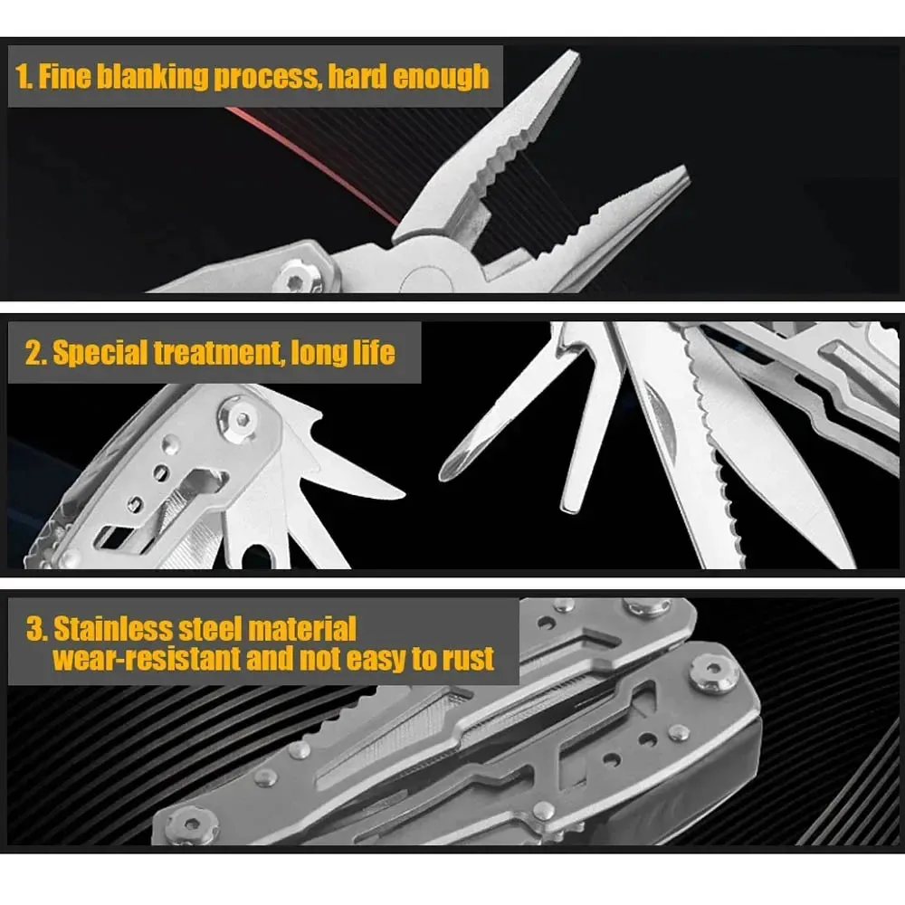 Compact Multi Tool For Outdoor Survival