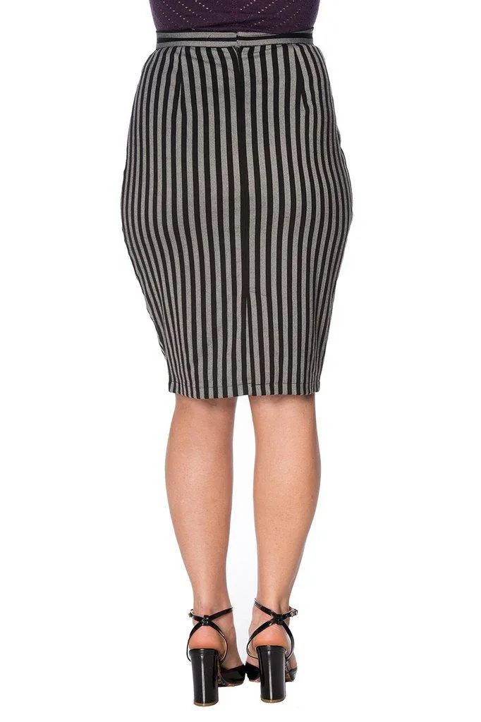 Grey Lines Skirt