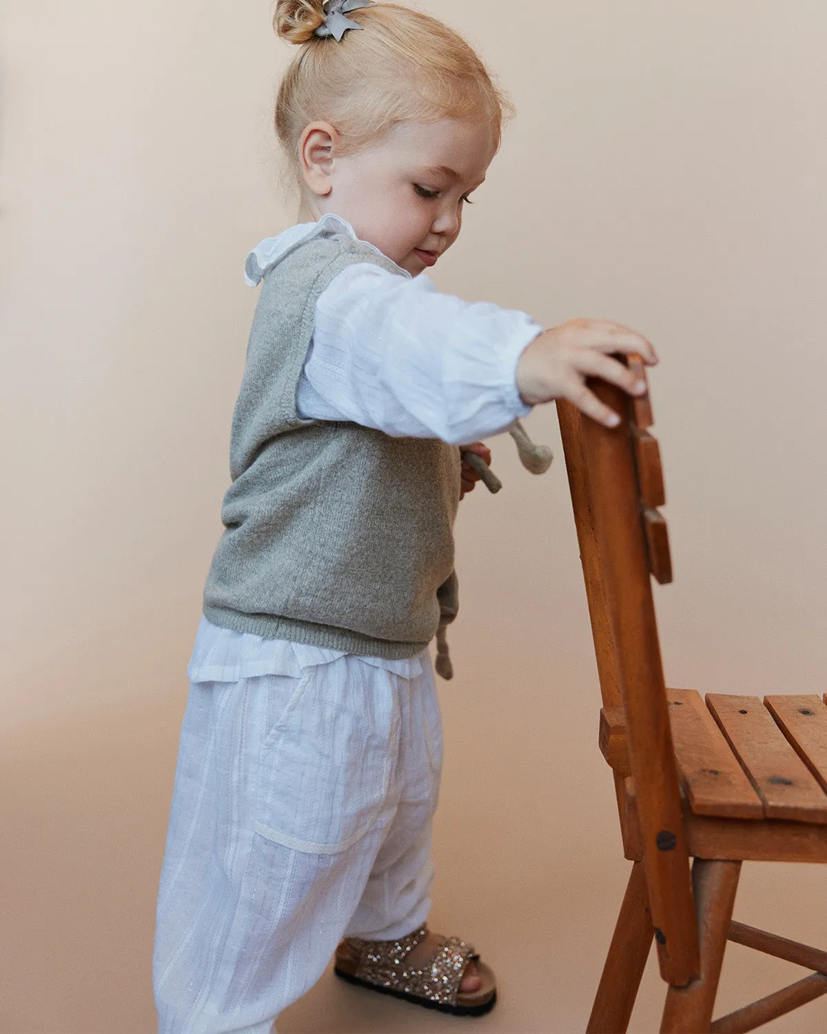 INELASB TROUSERS - Snow white