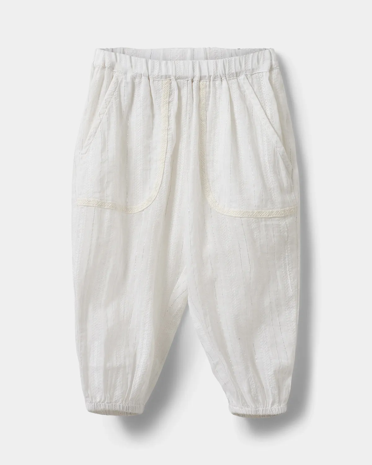INELASB TROUSERS - Snow white