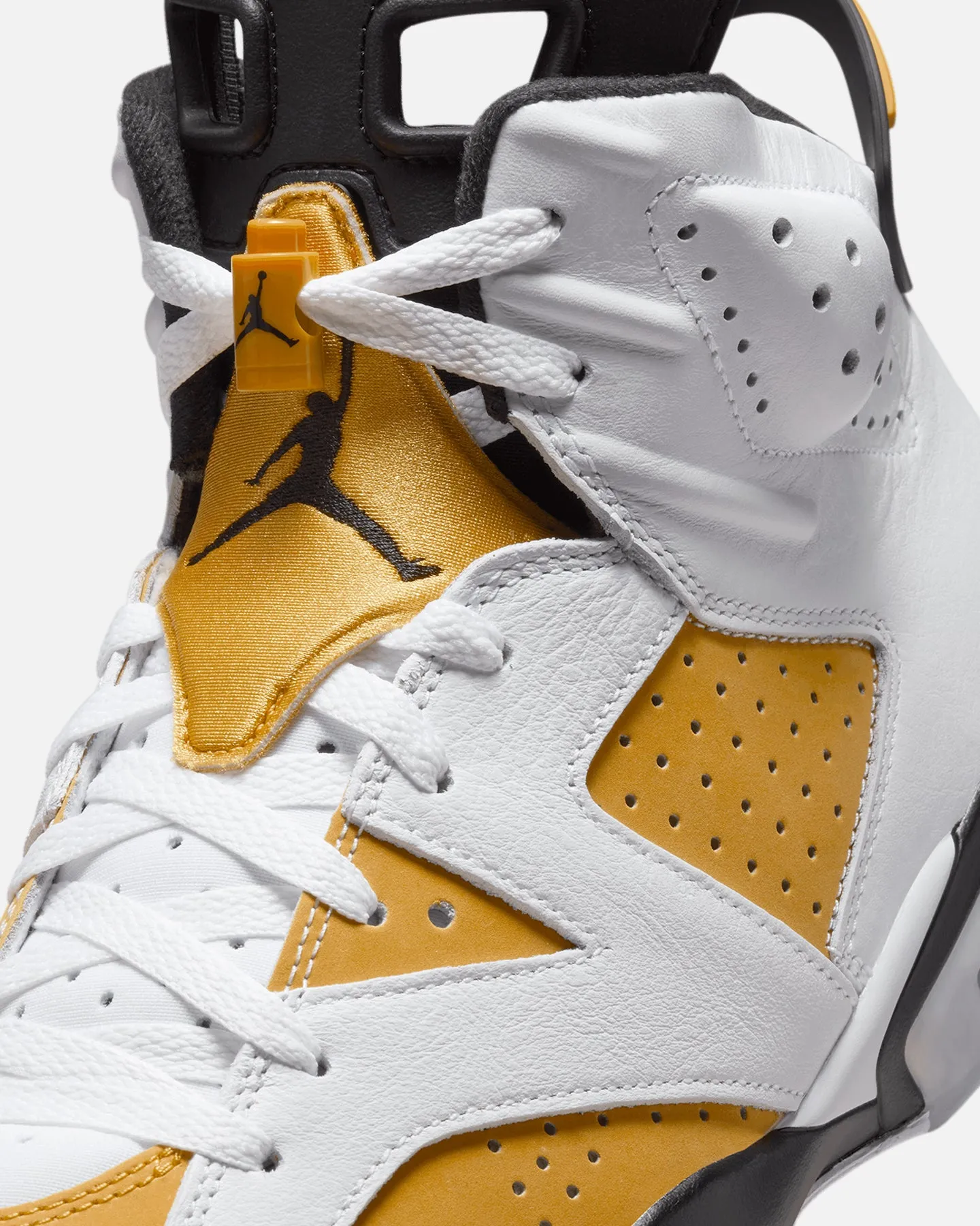 Jordan Air Jordan 6 Retro White/Yellow Ochre/Black