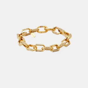Le Link Bracelet (Vintage Gold   Clear)
