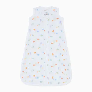 Little Fish Muslin Front Opening Sleeping Bag