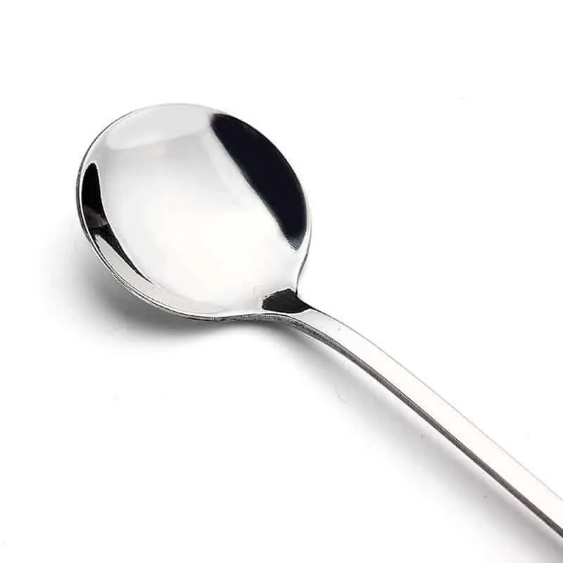 Long Handled Stainless Steel Coffee Spoons 2 pcs Set
