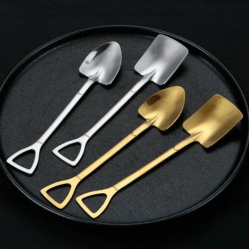 Luxury Stainless Steel Shovel Spoons Set