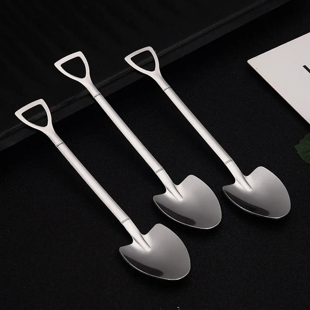Luxury Stainless Steel Shovel Spoons Set