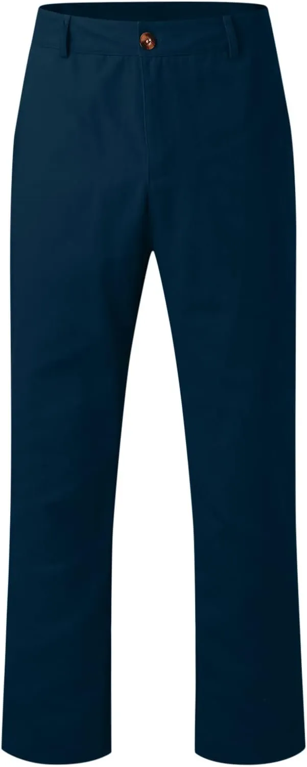 Mens Sweatpants Joggers Pants Man Classic Fit Multi Pockets Autumn & Winter Pants for Men Drawstring Cargo Flat Front