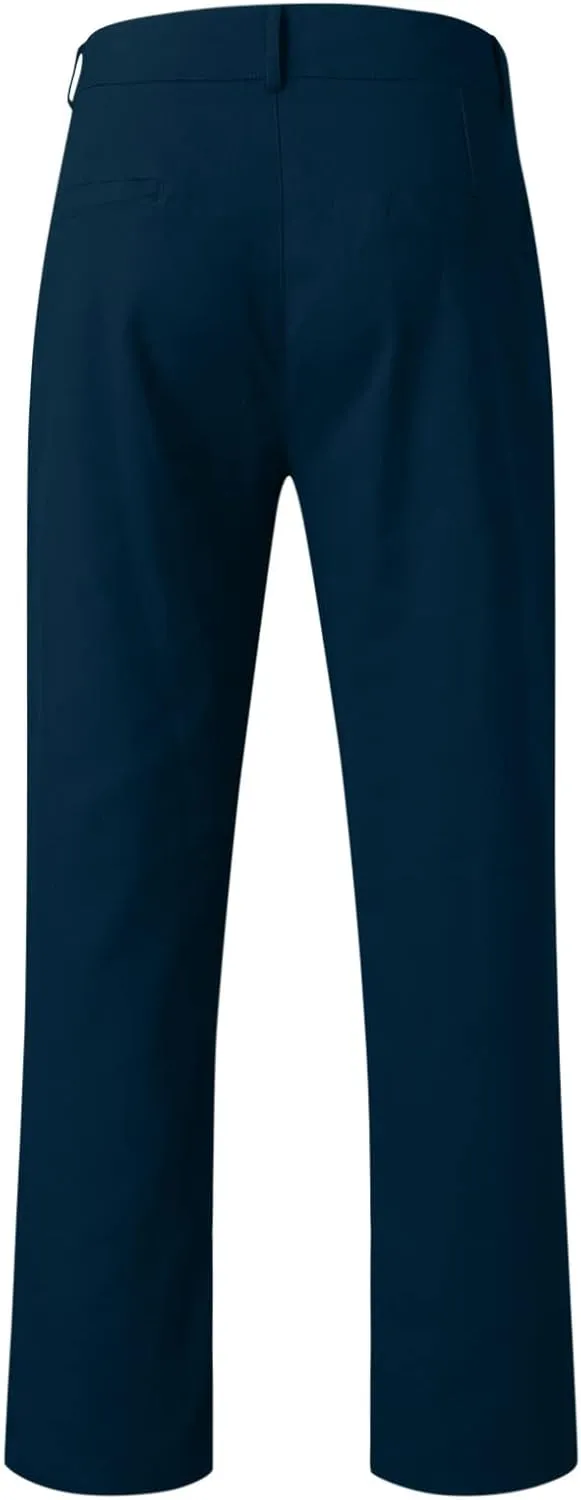 Mens Sweatpants Joggers Pants Man Classic Fit Multi Pockets Autumn & Winter Pants for Men Drawstring Cargo Flat Front