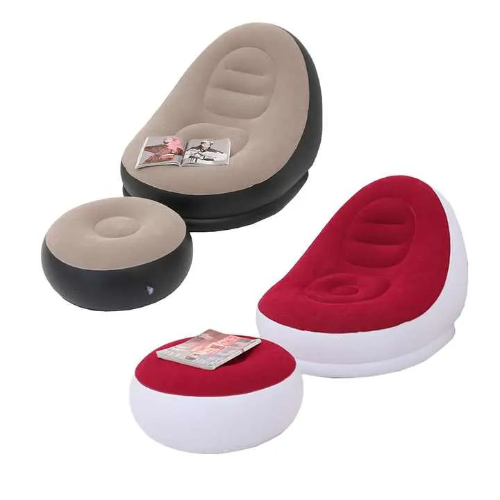 NEW PL Chinese Factory Wholesale Hot Selling Outdoor Camping Cheap Inflatable كرسي استرخاء قابل للنفخ