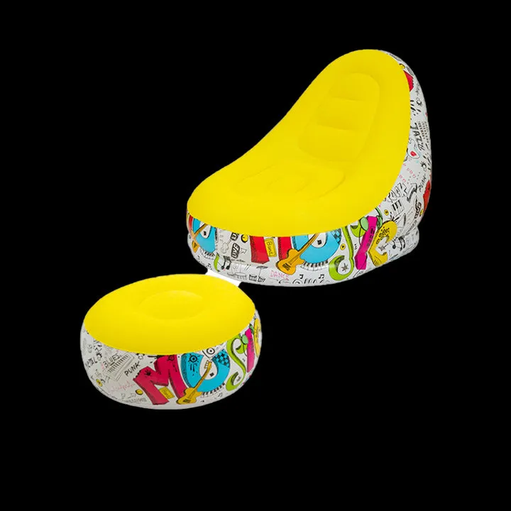 NEW PL Chinese Factory Wholesale Hot Selling Outdoor Camping Cheap Inflatable كرسي استرخاء قابل للنفخ
