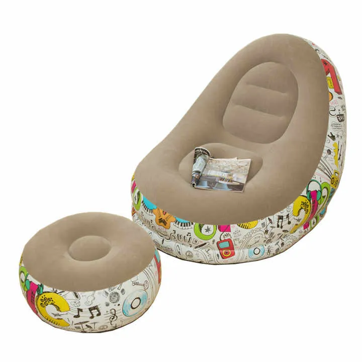 NEW PL Chinese Factory Wholesale Hot Selling Outdoor Camping Cheap Inflatable كرسي استرخاء قابل للنفخ