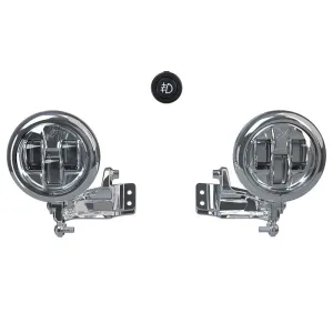 Pathfinder S LED Driving Lights Mount -Chrome