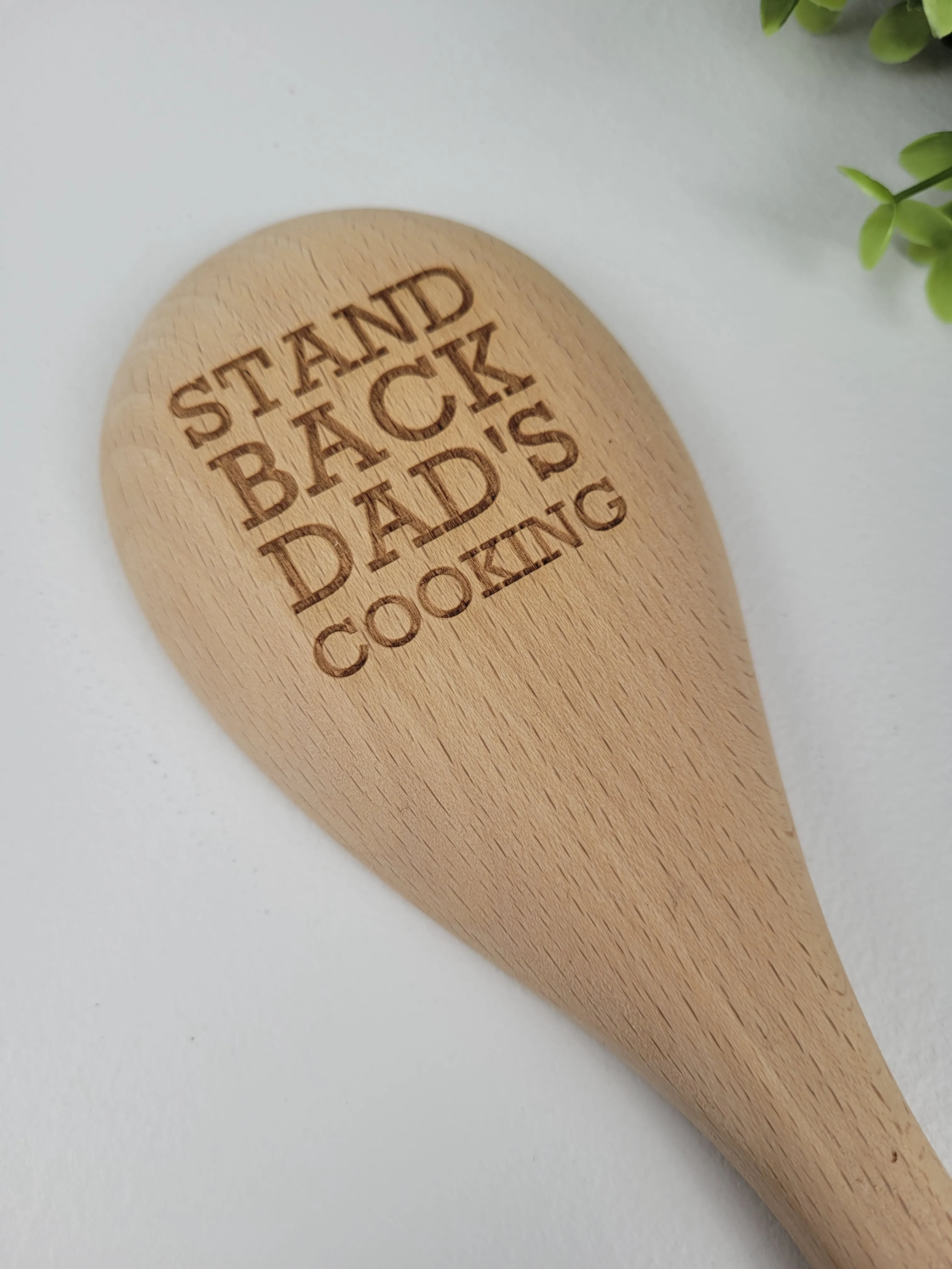 Rough Cut Dezigns, Large Wooden Engraved Spoons