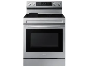 Samsung NE63D6711SR 6.3 cu. ft. Smart Freestanding ENERGY STAR® Certified Electric Range with Air Fry and Griddle in Stainless Steel