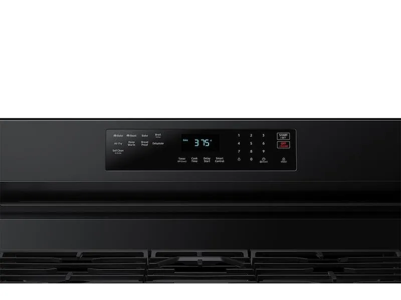 Samsung NX60A6511SB 6.0 cu. ft. Smart Freestanding Gas Range with Integrated Griddle in Black