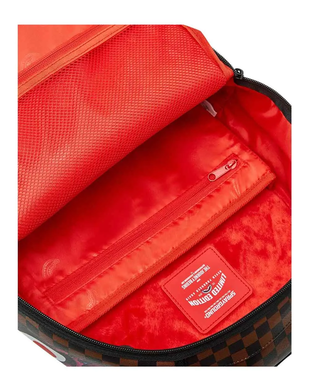 Sprayground Sharks In Paris Characters Sneakin & Peekin DLXSV Backpack B5395