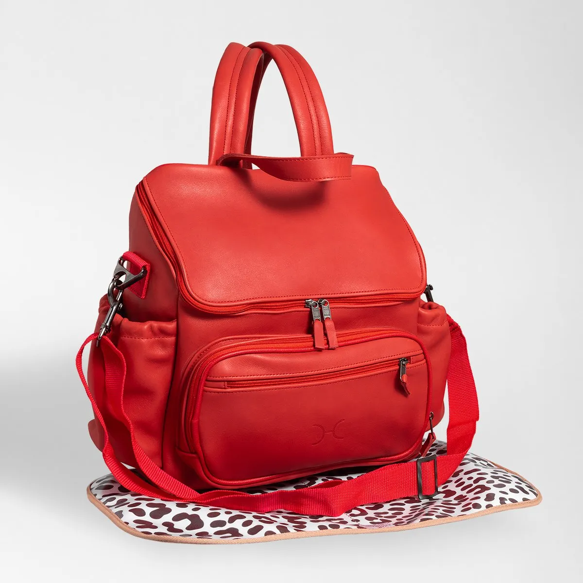 Thandana Leather Nappy Backpack