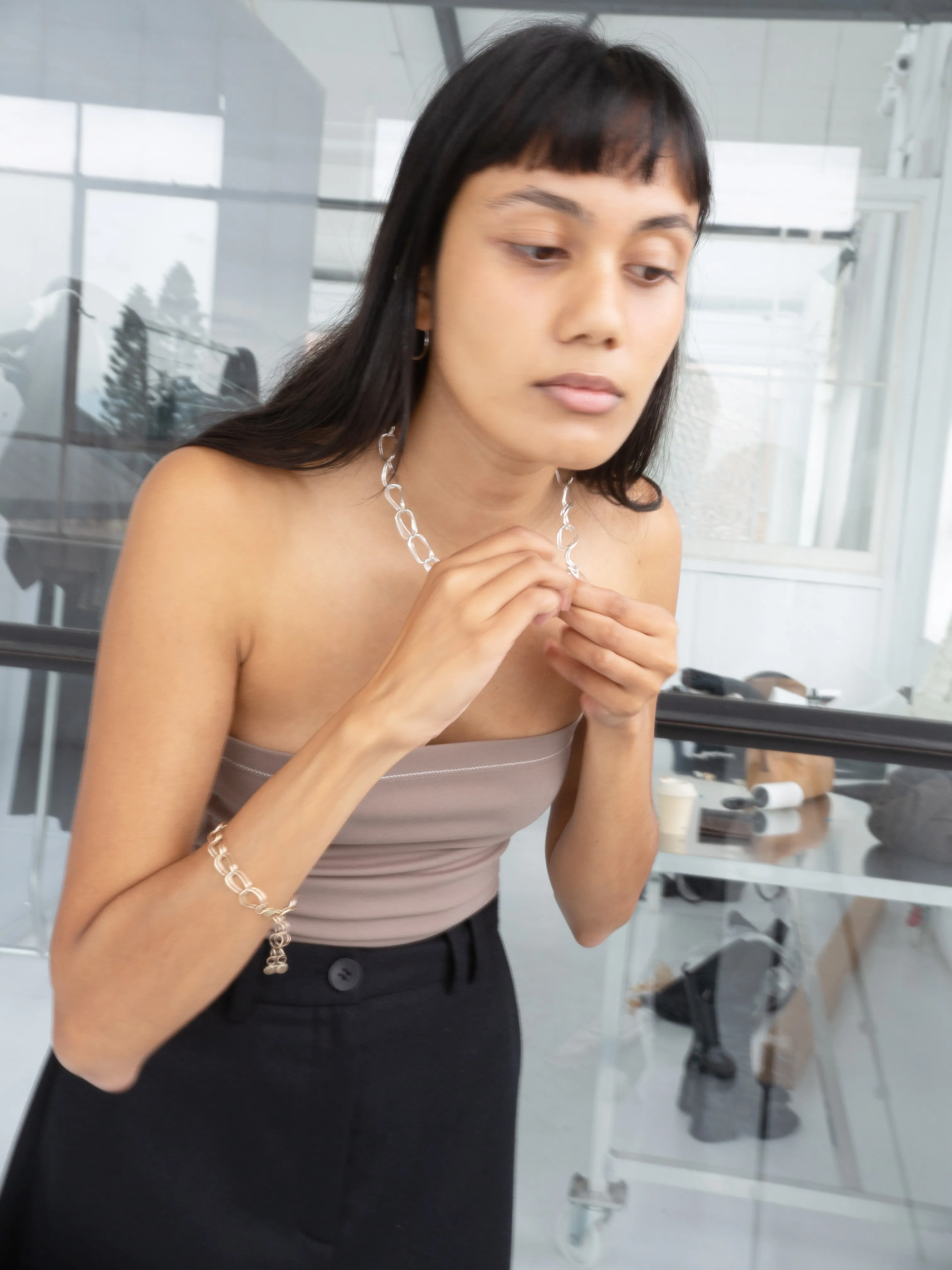 The Lair Apparel Romy Bandeau Mushroom
