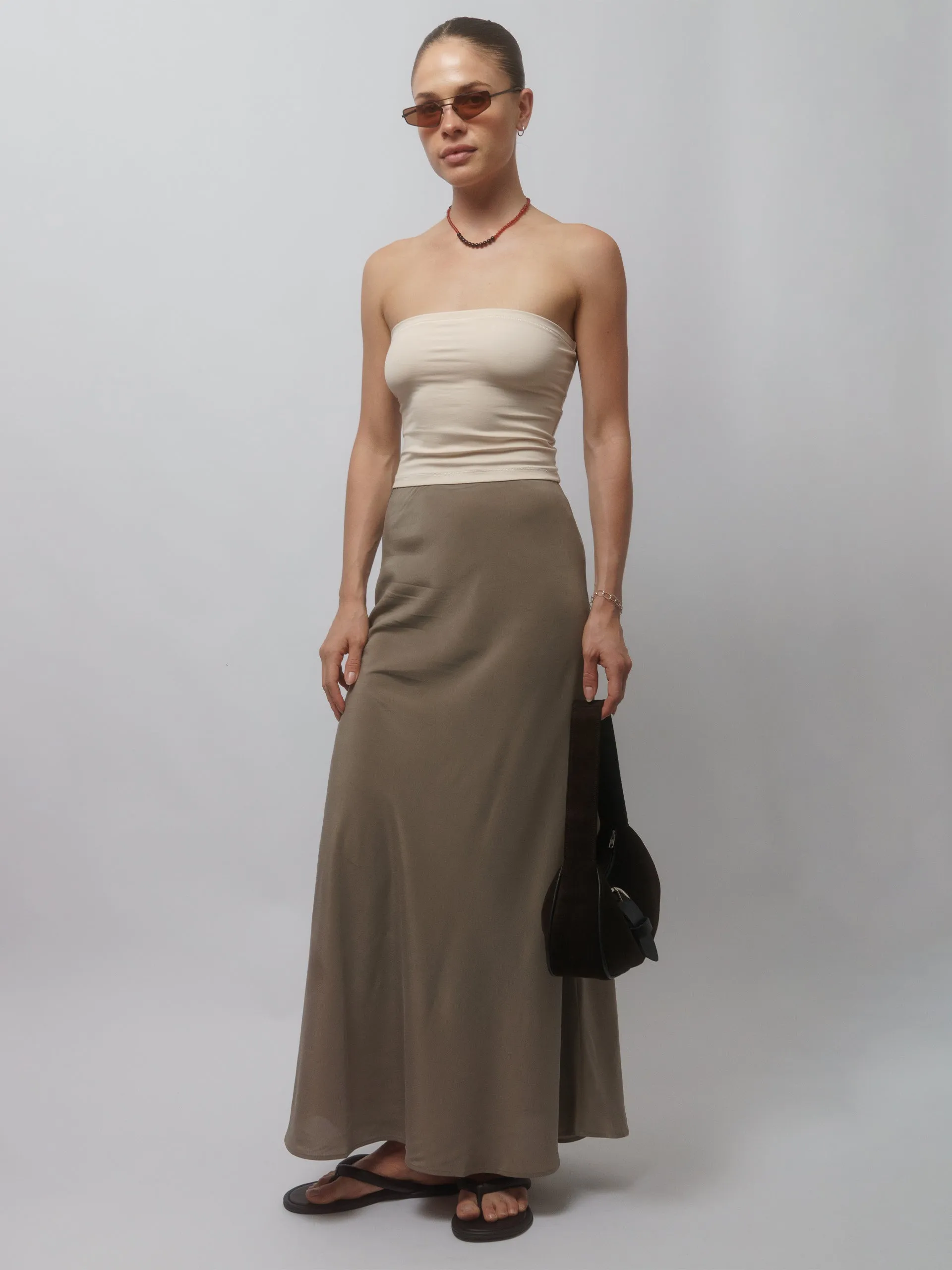 The Lair Apparel Romy Bandeau Oat