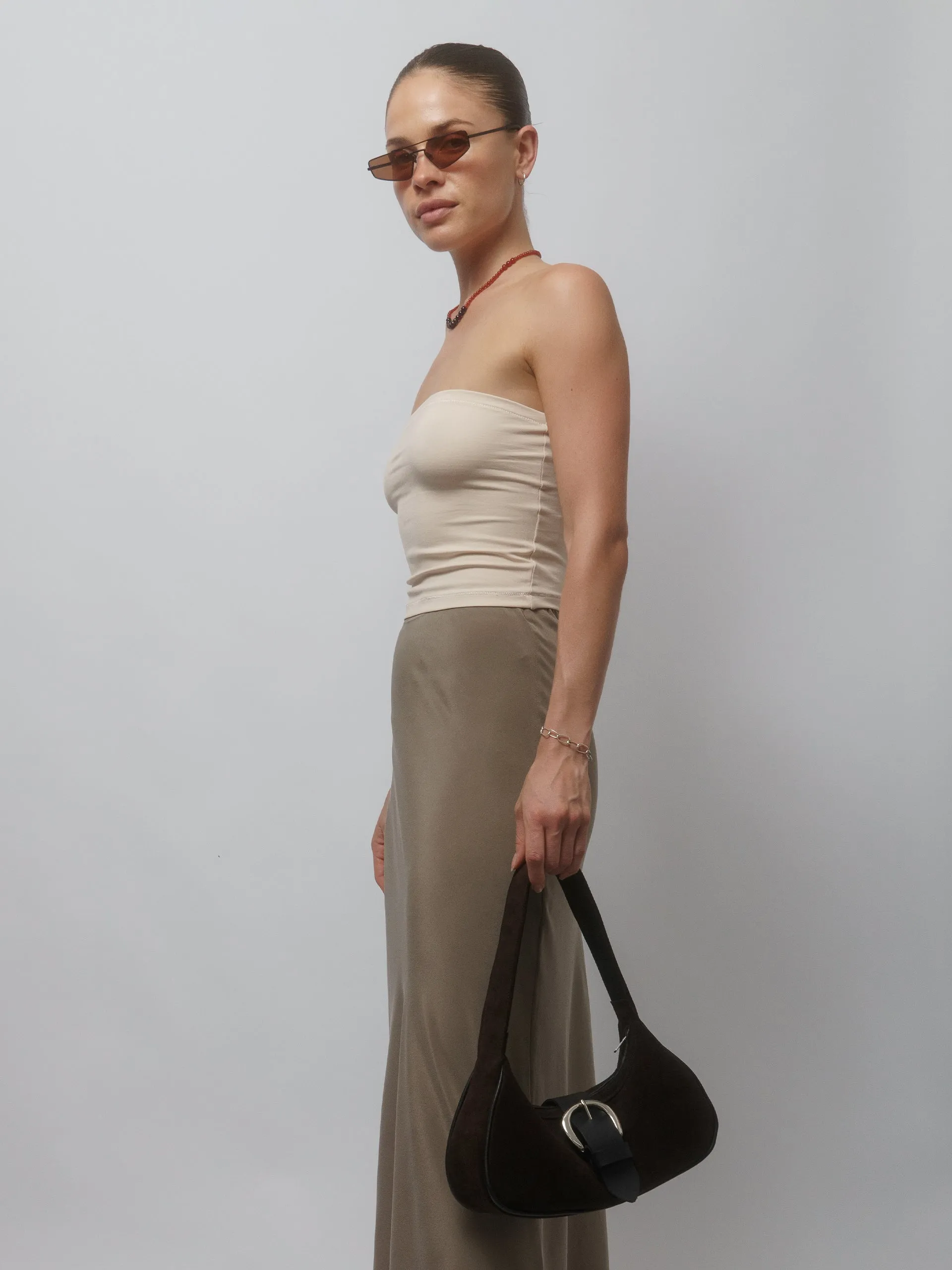 The Lair Apparel Romy Bandeau Oat