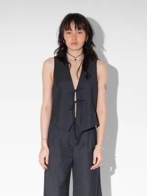 The Lair Apparel Romy Waistcoat Carbon