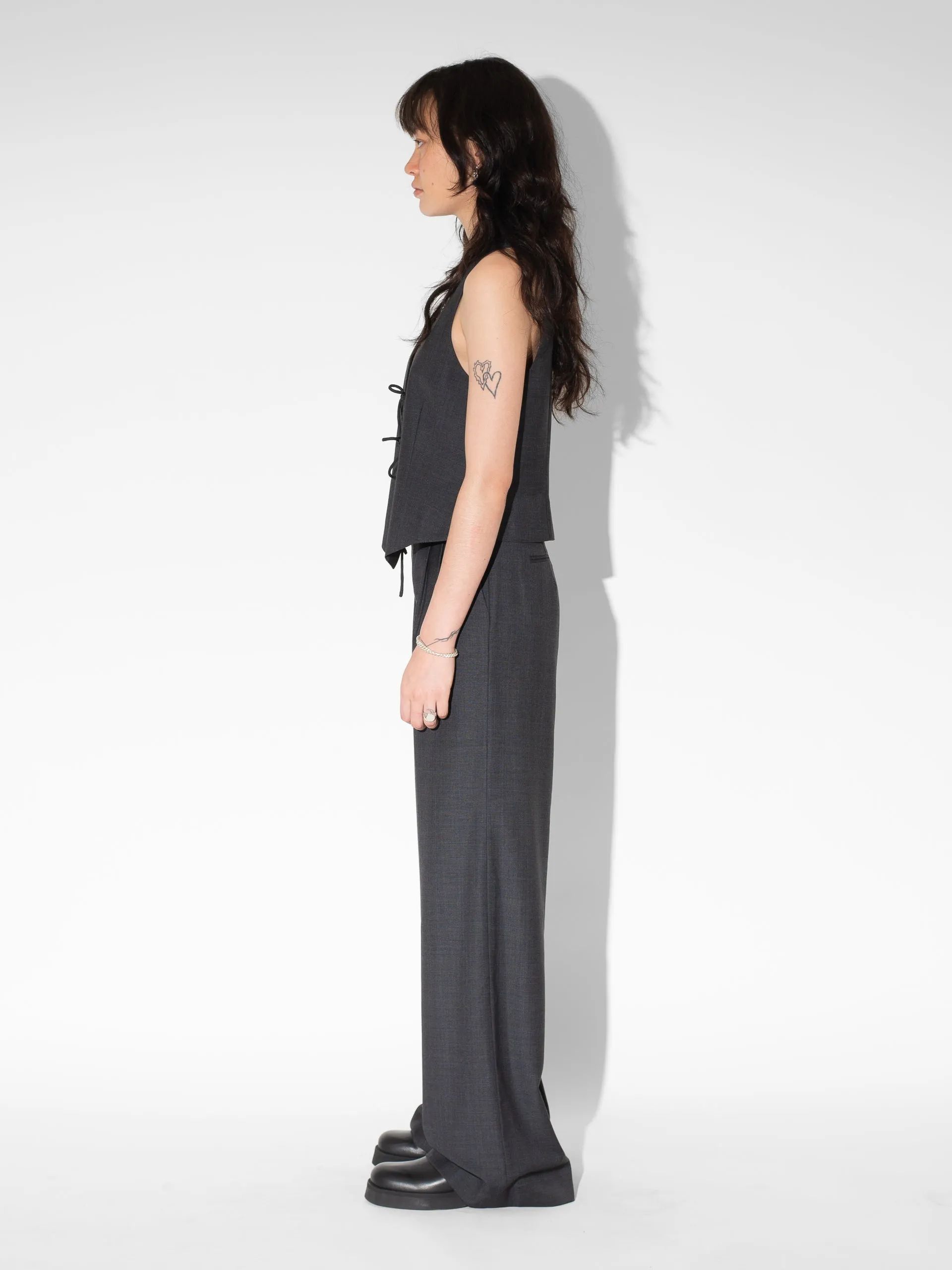 The Lair Apparel Romy Waistcoat Carbon