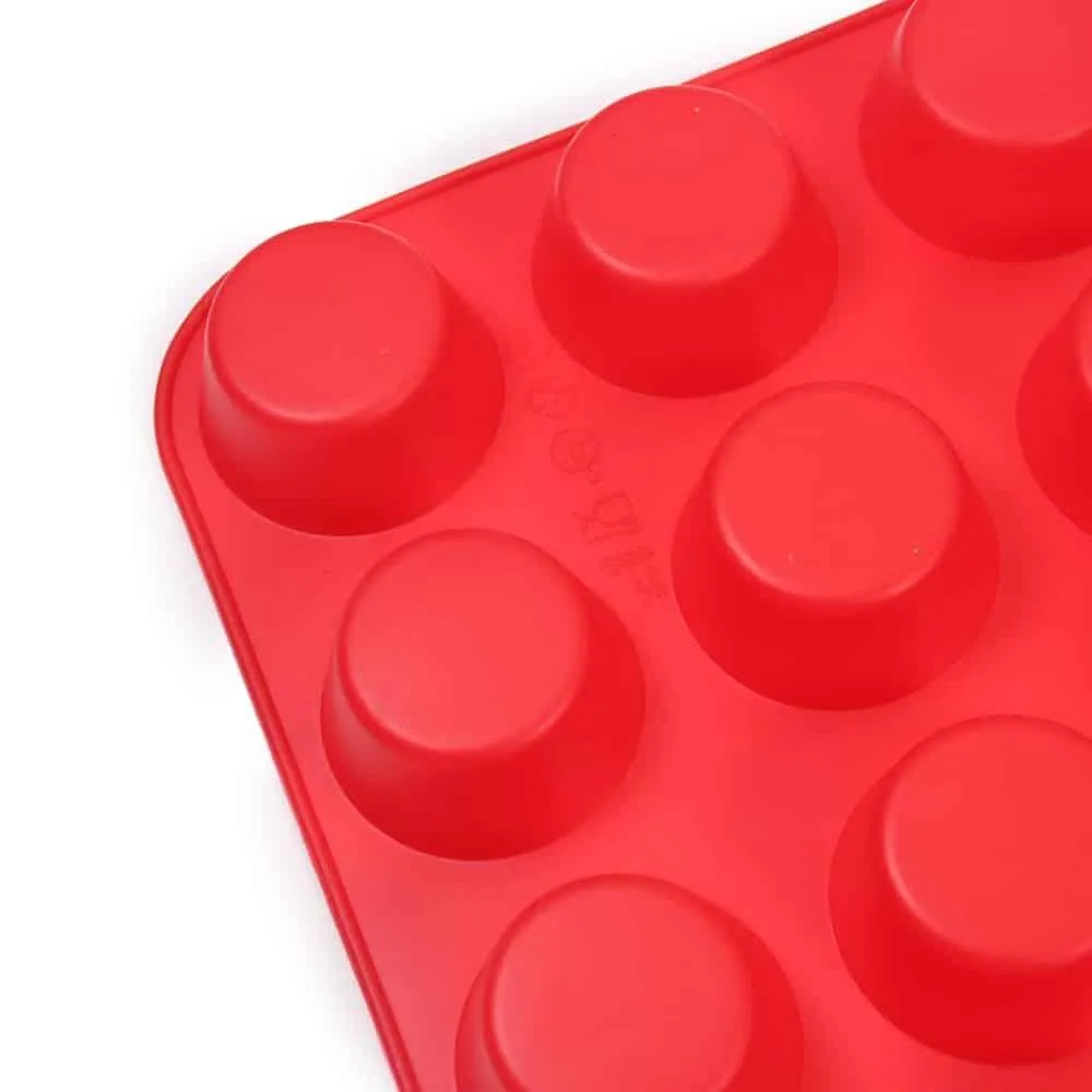 Useful Heat-Resistant Non-Stick Eco-Friendly Silicone Cupcake Molds