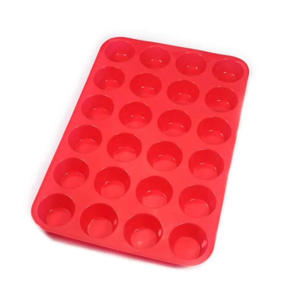 Useful Heat-Resistant Non-Stick Eco-Friendly Silicone Cupcake Molds