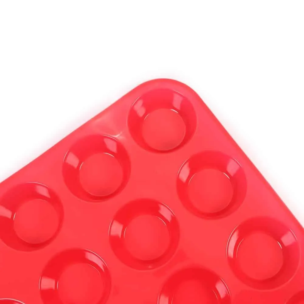 Useful Heat-Resistant Non-Stick Eco-Friendly Silicone Cupcake Molds