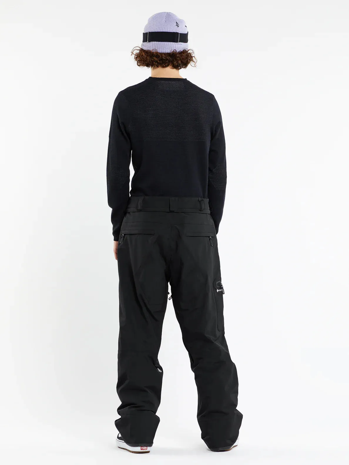 Volcom Men's L Gore-Tex Pants Black G1352406-BLK