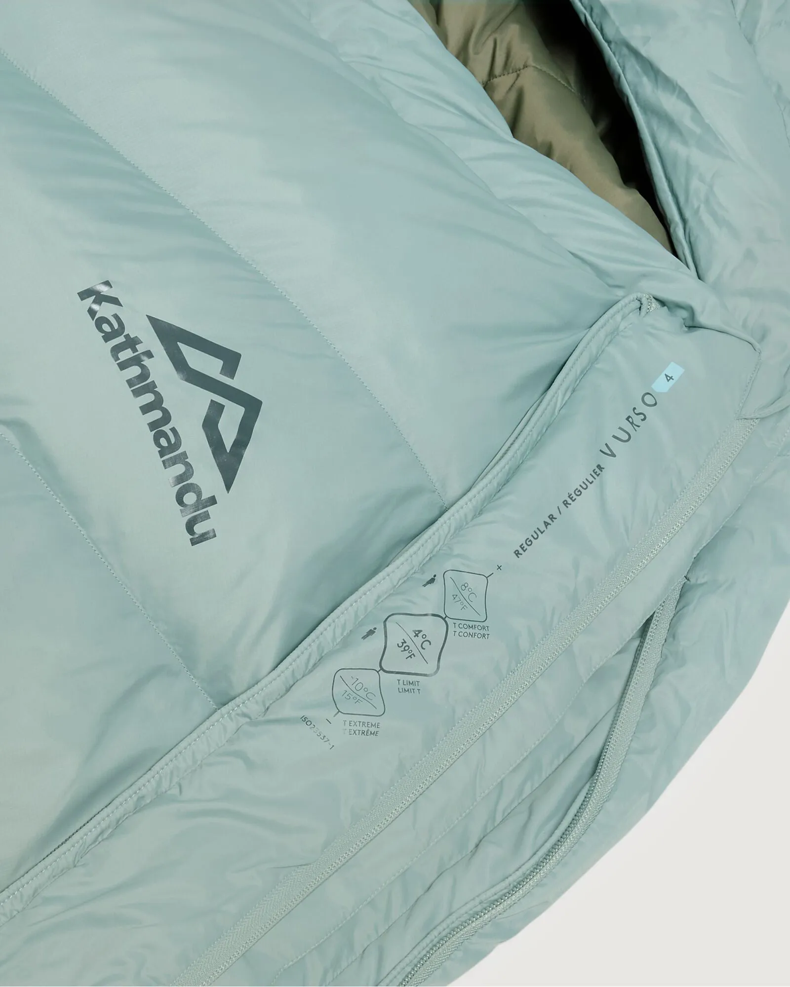 Vurso 4 °C Sleeping Bag - Regular - Gum Tree/Dark Moss