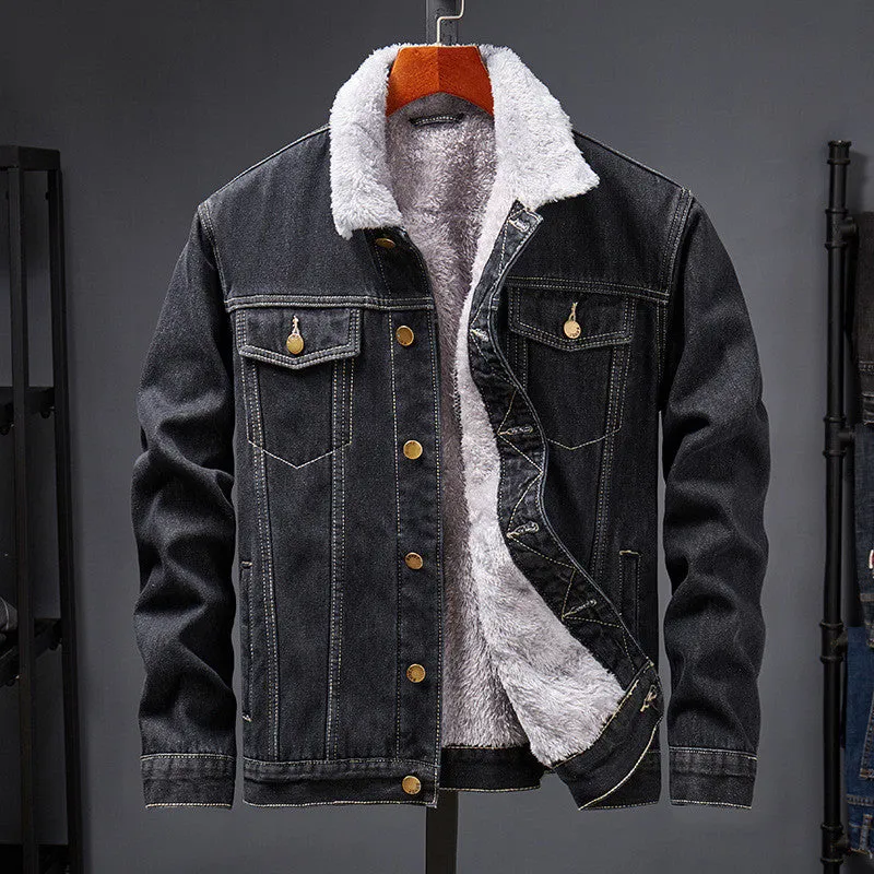 West Louis Thick Thermal Denim Jacket