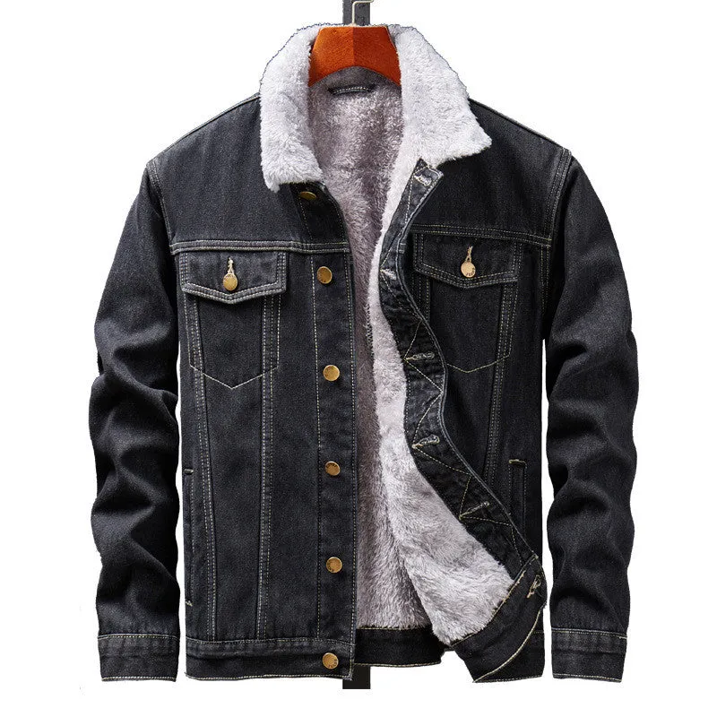 West Louis Thick Thermal Denim Jacket
