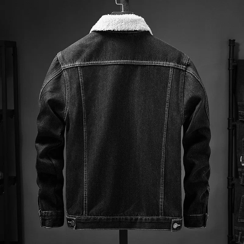 West Louis Thick Thermal Denim Jacket