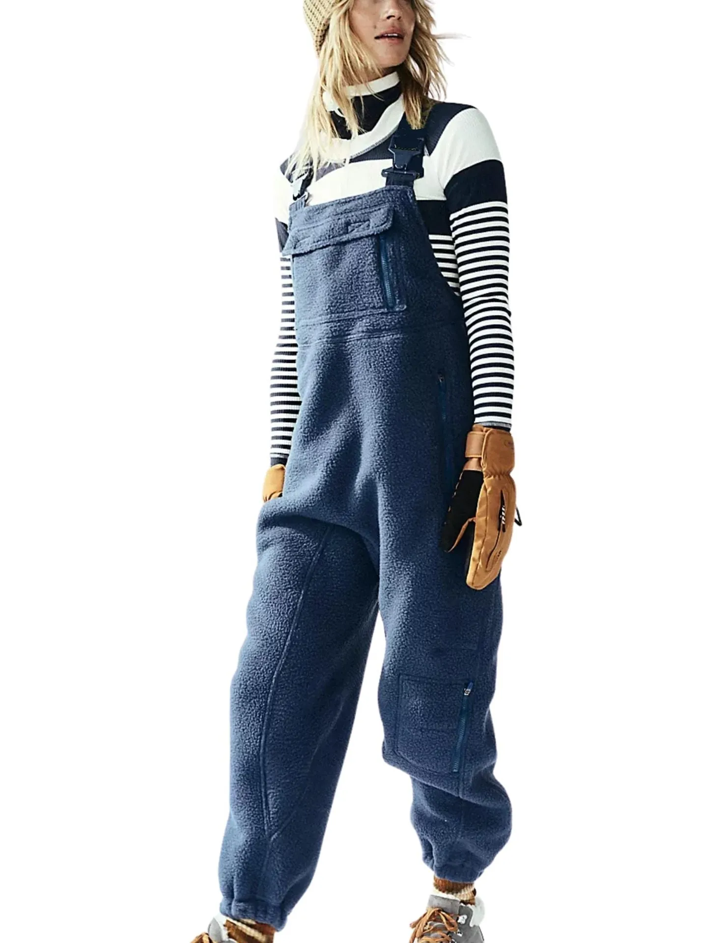 Winter SpecialsWomen's Warm Overalls Loose Casual Jumpsuits