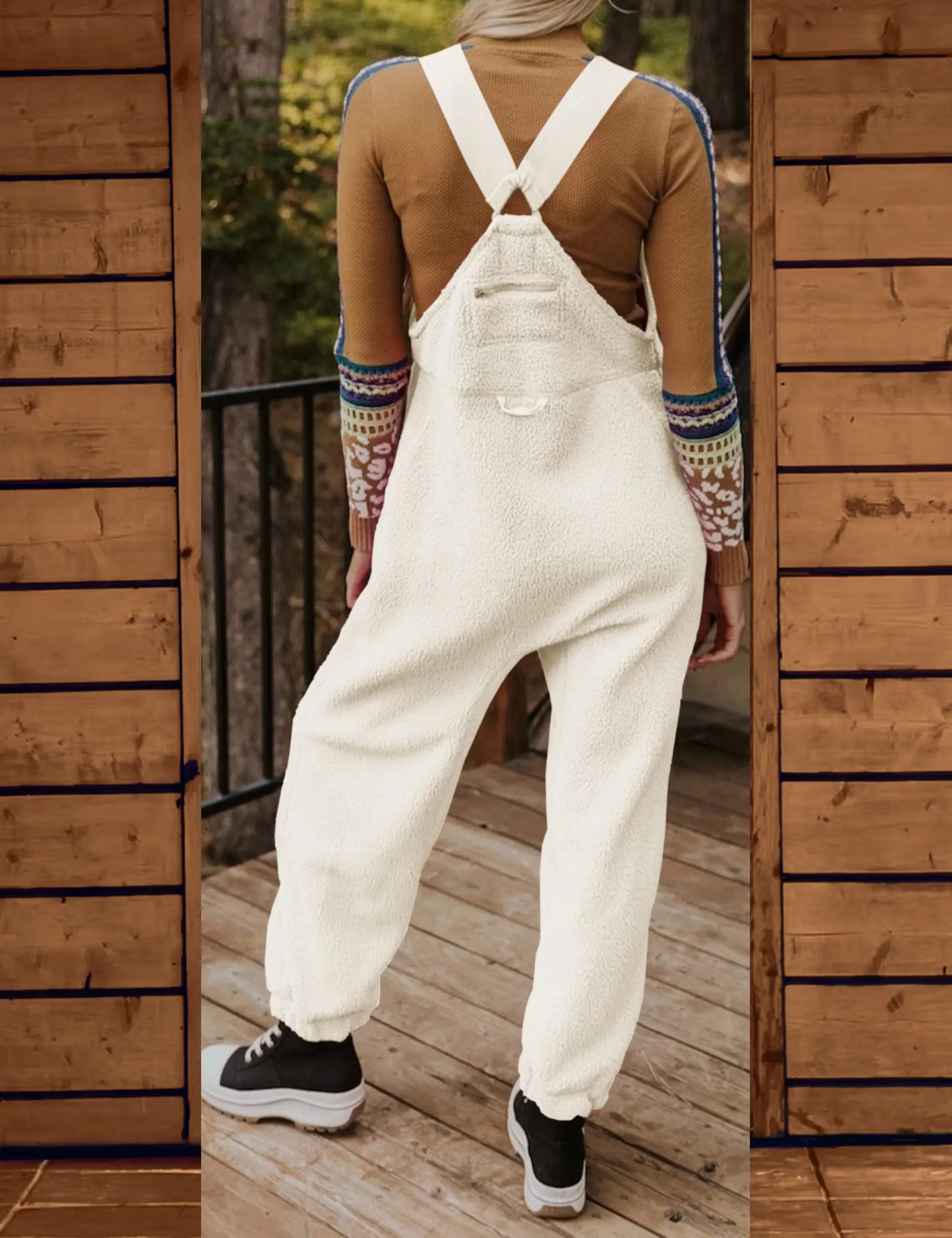 Winter SpecialsWomen's Warm Overalls Loose Casual Jumpsuits