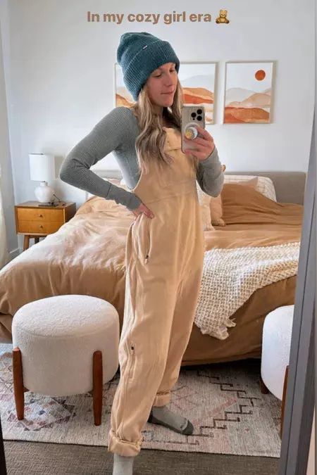 Winter SpecialsWomen's Warm Overalls Loose Casual Jumpsuits