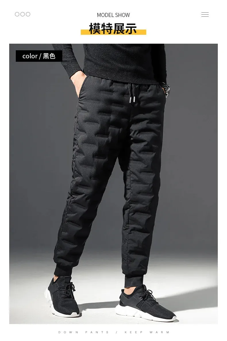 Winter Warm Down Pants