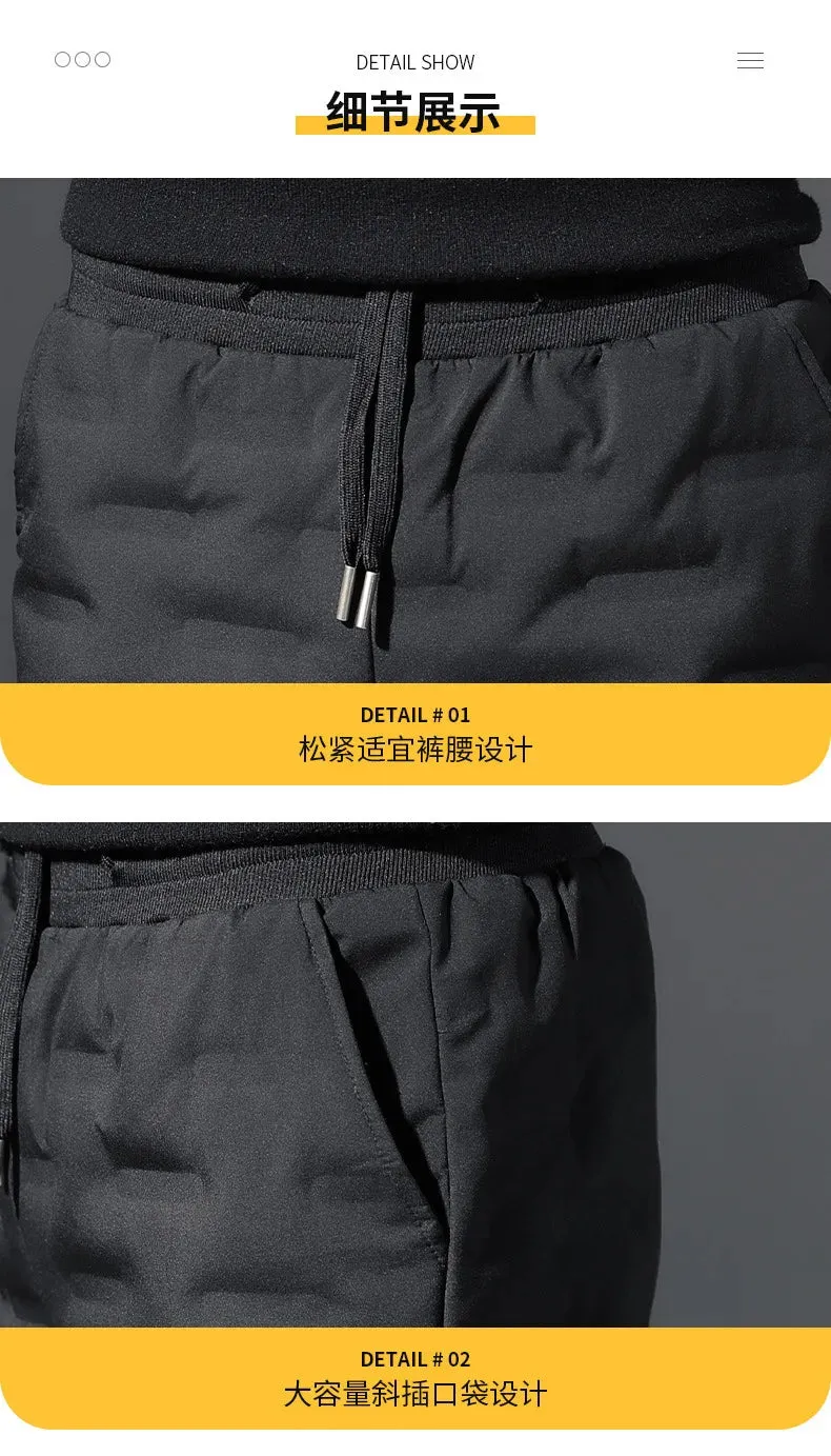 Winter Warm Down Pants