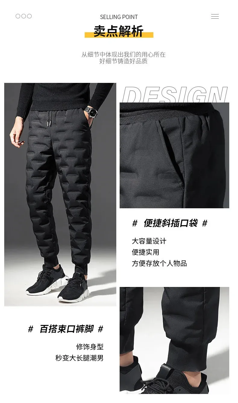 Winter Warm Down Pants