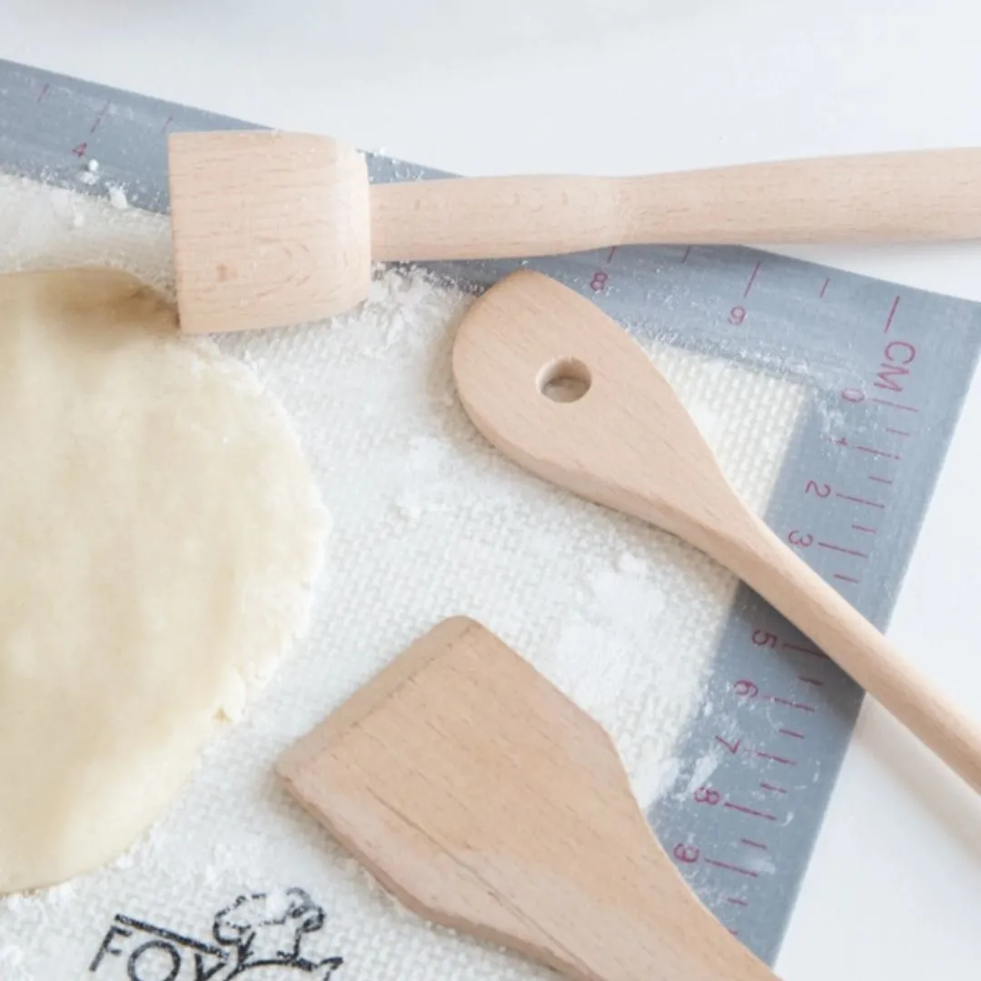 Wooden Kitchen Tools Set for Kids